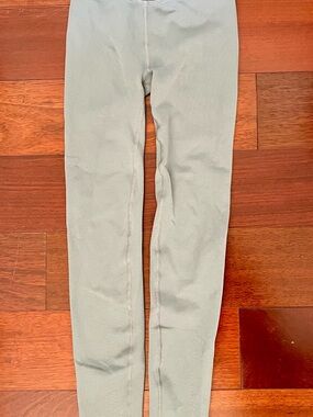 Fabletics SculptKnit High-Waisted Custom Length Leggings XS Grey‎